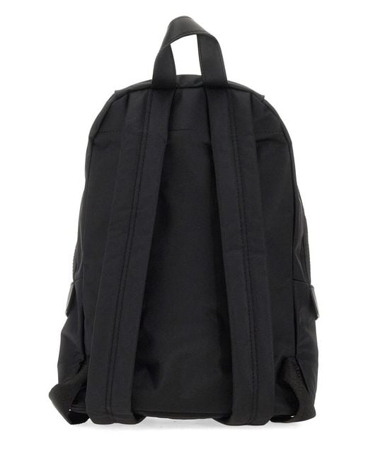 Marc Jacobs Black Backpack The Biker Medium Nylon Backpacks