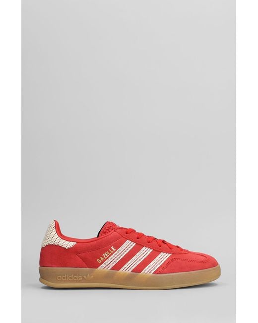 Adidas Red Gazelle Indoor Sneakers