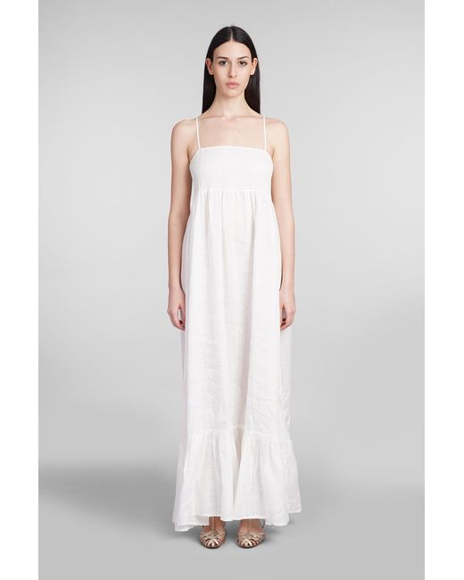 Mc2 Saint Barth White Jemma Dress