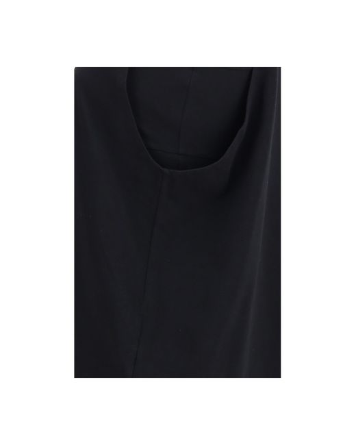 DARKPARK Blue Milla Cut-Out Cotton Tank Top Cotton; Elastane