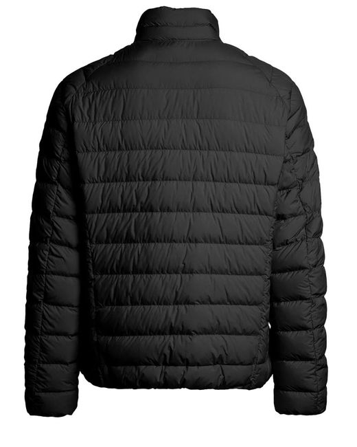 Parajumpers Black Down Floor "Ugo" for men