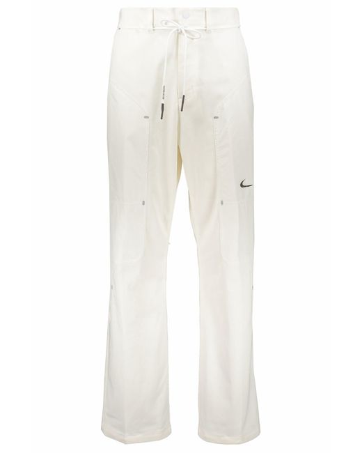 Off white top nike track pants
