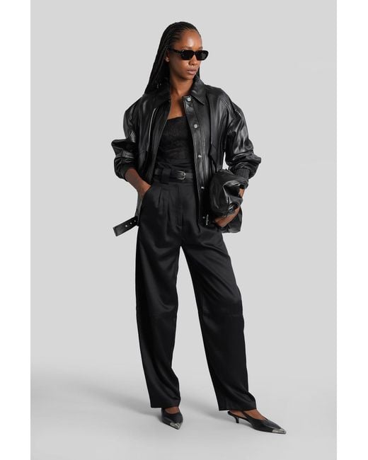 IRO Black Manka Biker Jacket