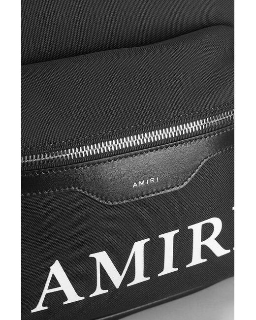 Amiri Black Backpack In Nylon for men