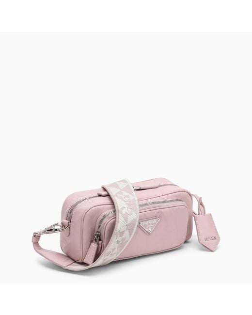 Prada Pink Alabaster Leather Shoulder Bag