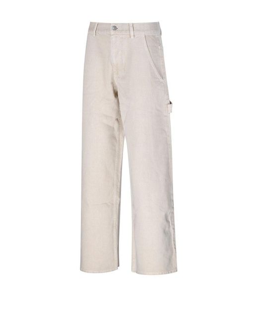 Isabel Marant White Jeans Solene