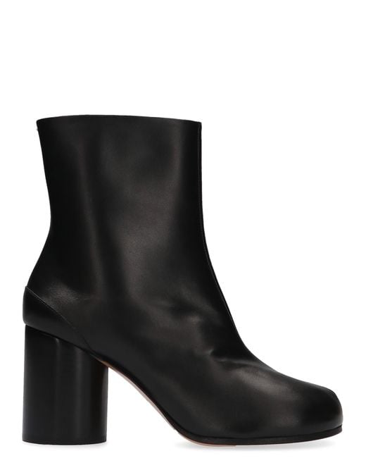 Maison Margiela Black 'Tabi' Ankle Boots