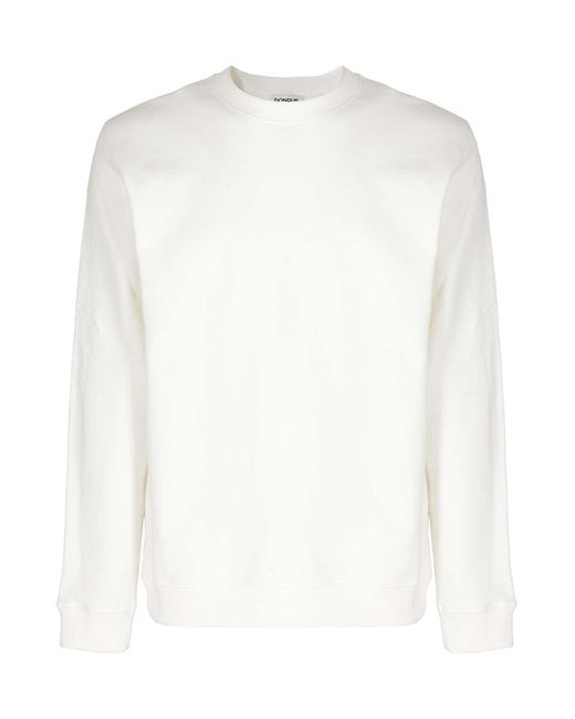 Dondup White Sweatshirt for men