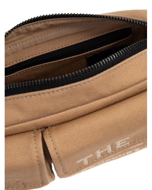 Marc Jacobs Natural The Cargo Logo Shoulder Bag