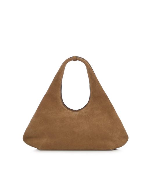 Coperni Metallic Folded Suede Bag