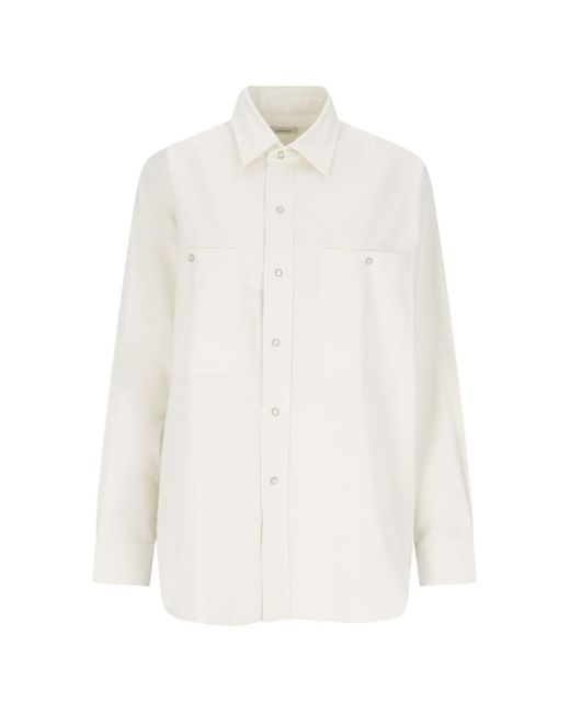 Lemaire White Classic Shirt for men