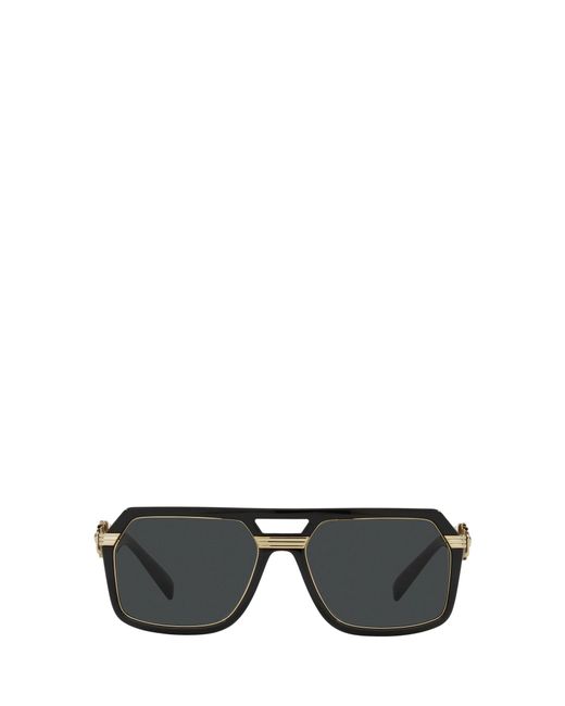 Versace Eyewear Ve4399 Black Sunglasses for Men | Lyst