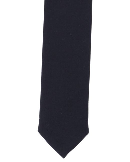Thom Browne Black 4-Bar Tie for men