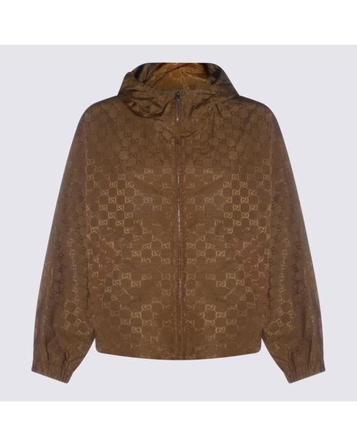 Gucci Brown Jackets _Pa