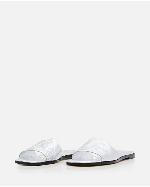 McQueen White Sandals Lamb