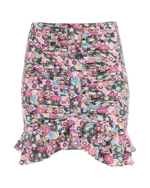Isabel Marant Multicolor Milendi Mini Skirt