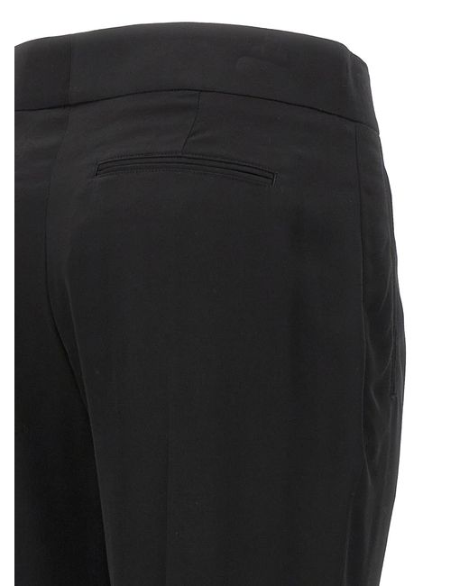 Tom Ford Black Metal Bar Detail Trousers