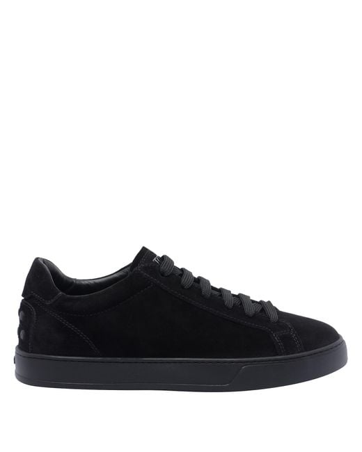 Tod's Black Nabuk Sneakers for men