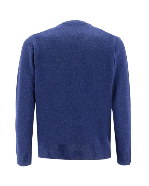 Mc2 Saint Barth Blue Pullover for men