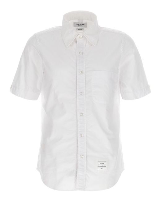 Thom Browne White Rwb Shirt for men