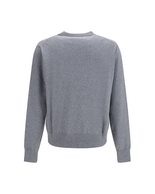 Vivienne Westwood Gray Alex Sweater Cotton; Kashmir/Capra Hircus for men