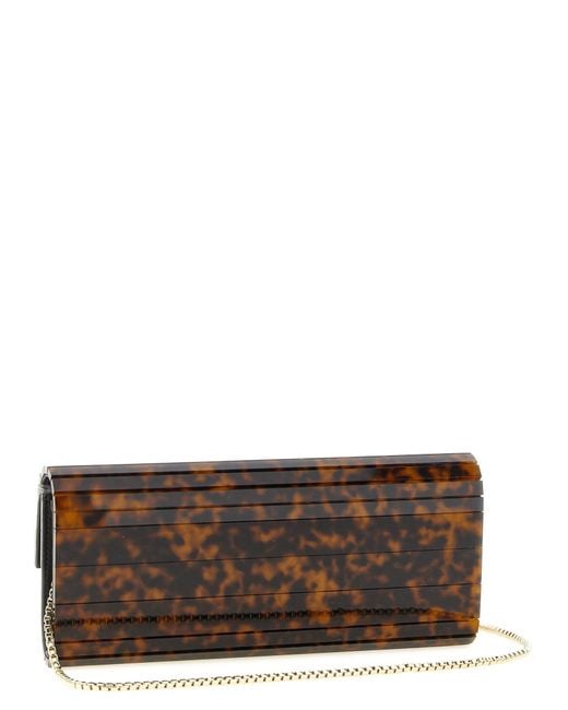 Jimmy Choo Brown 'Sweetie' Clutch