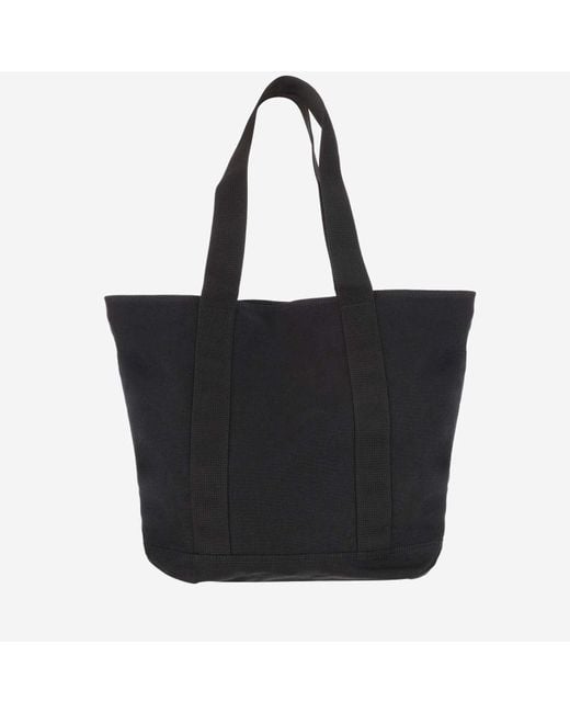 Carhartt Black Canvas Tote Bag With Logo for men