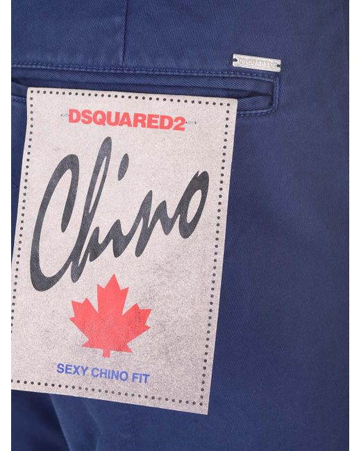 DSquared² Blue Sexy Chino Pants for men
