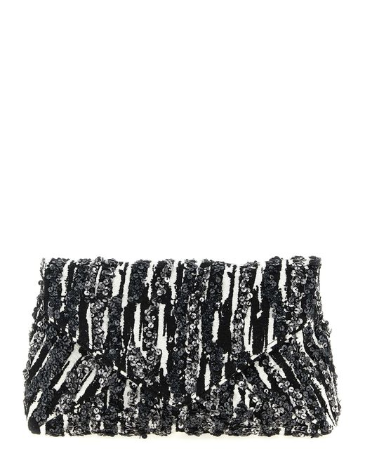 Dries Van Noten Black 'W.L. Clutch