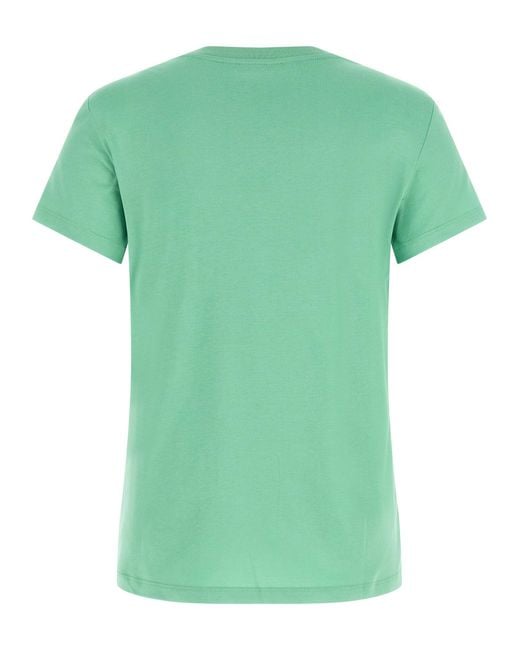 Max Mara Green Cotton T-Shirt