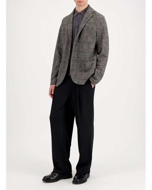 Harris Wharf London Gray 2B Blazer Jacket for men