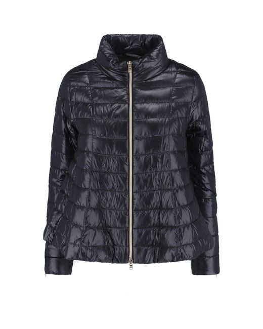 Herno Black Jackets Polyamide