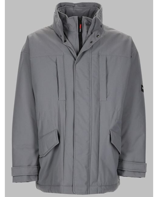 Martine Rose Gray Parka Polyamide Polyurethane Jacket for men