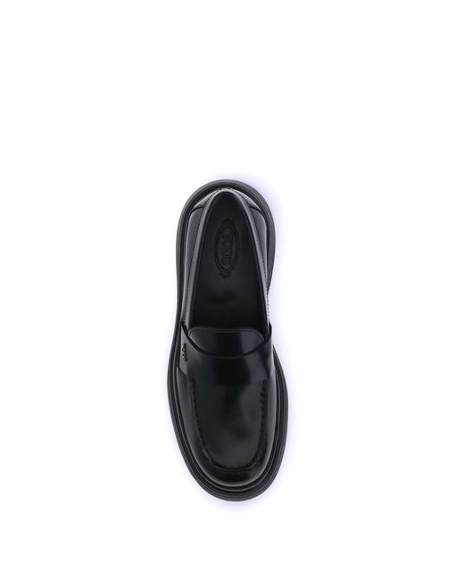 Tod's Blue Loafers