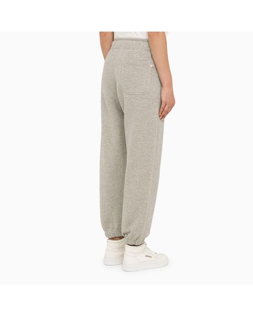Autry Gray Jersey Sports Trousers