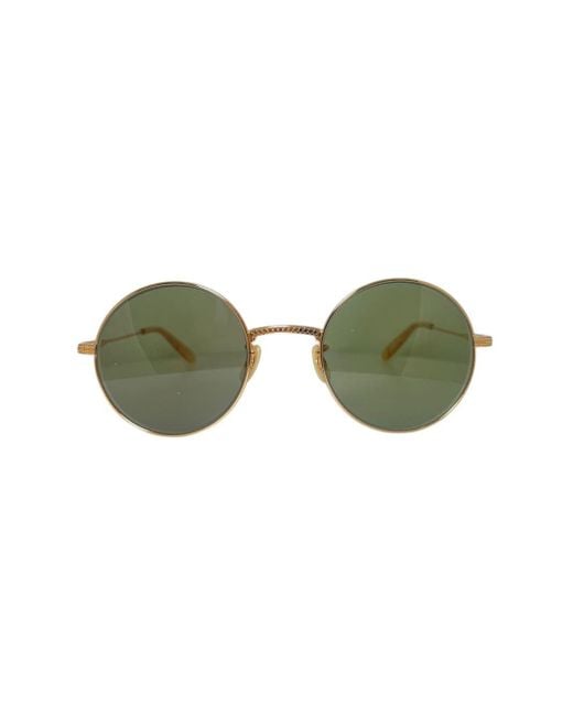 Garrett Leight Green Seville Sunglasses