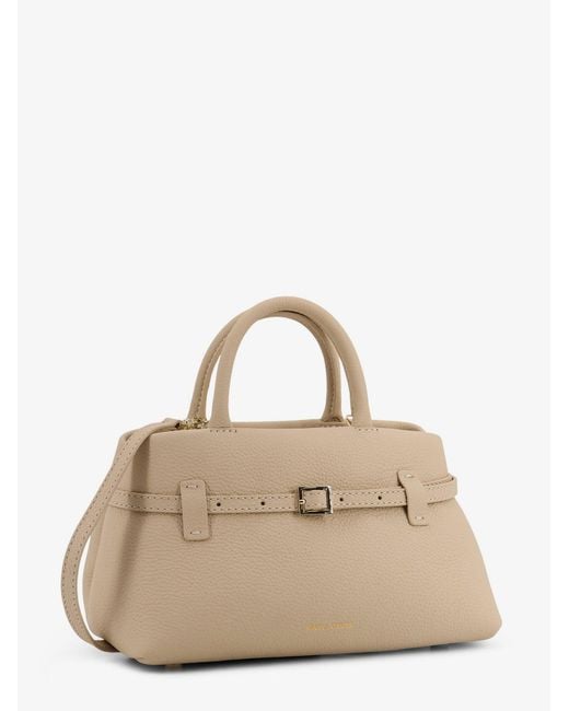 MANU Atelier Natural Le Cambon 25 Leather Handbag