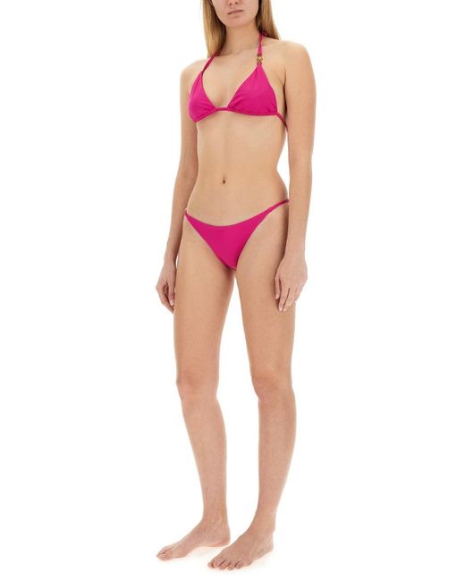 Versace Pink Medusa 95 Bikini Bottom