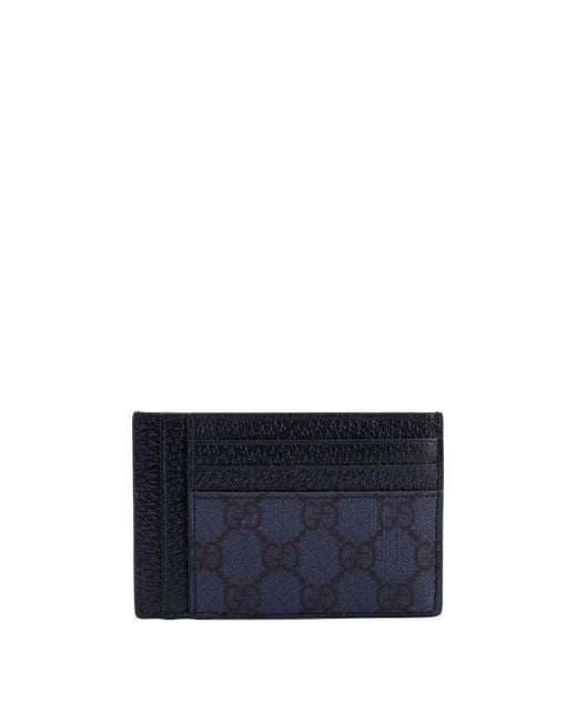 Gucci Blue Ophidia Card Case for men