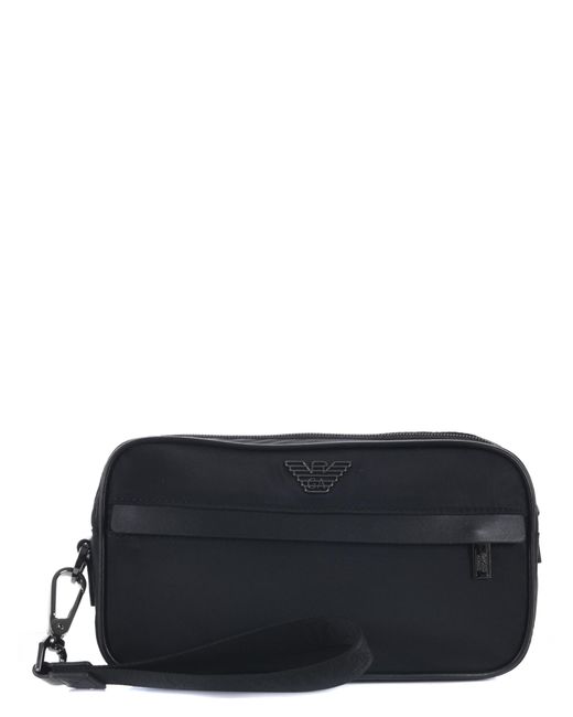 Emporio Armani Black Clutch Bag for men
