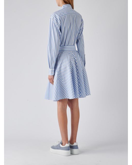 Polo Ralph Lauren Blue Cotton Dress