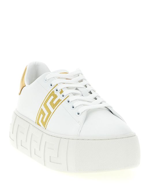 Versace Metallic La Greca Sneakers