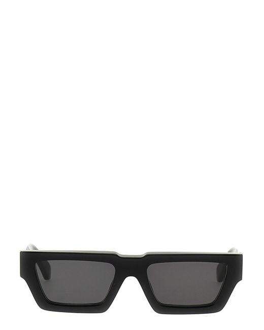 Off-White c/o Virgil Abloh Black Off- 'Manchester' Sunglasses for men