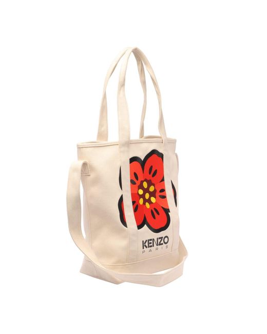 KENZO Boke Flower Embroidered Tote Bag for men