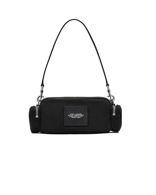 Marc Jacobs Black Satchel Bag Cotton Satchel-Bags