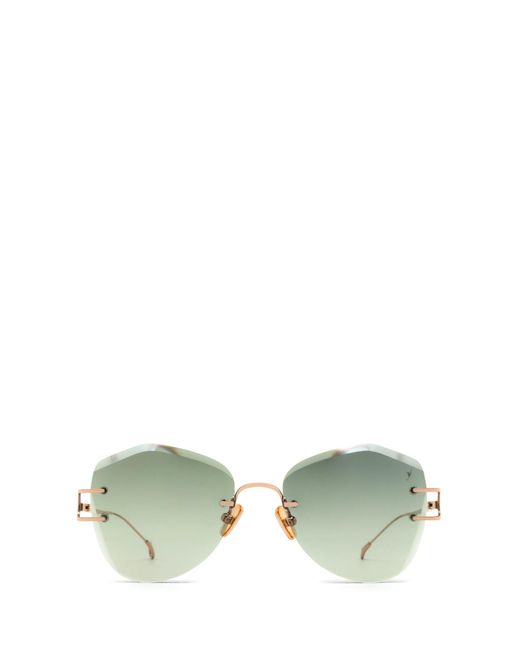 Eyepetizer Green Rivoli Rose Sunglasses