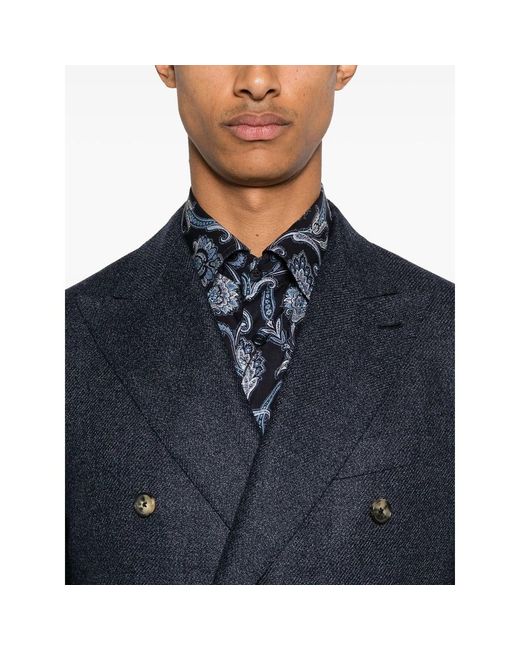 Caruso Blue Jacket for men