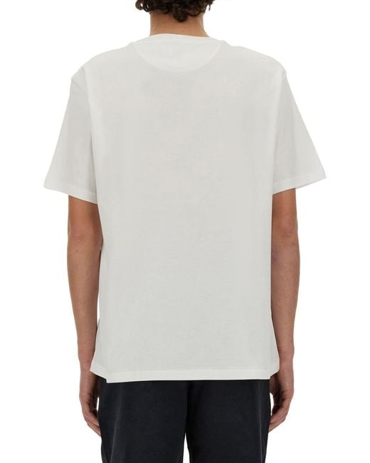 Bally Gray T-Shirt With Logo for men