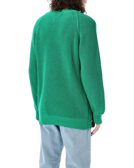Howlin' By Morrison Green Crewneck for men