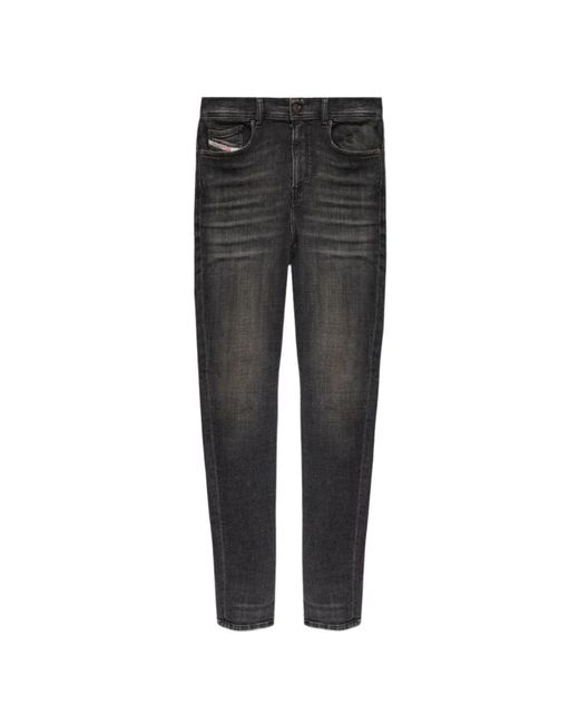 DIESEL Black D-Amny Skinny Fit Denim Jeans for men